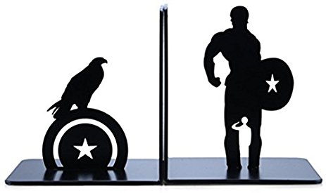 463x275 Kiuzu Bookend Heroes Captain America Gifts For Geeks