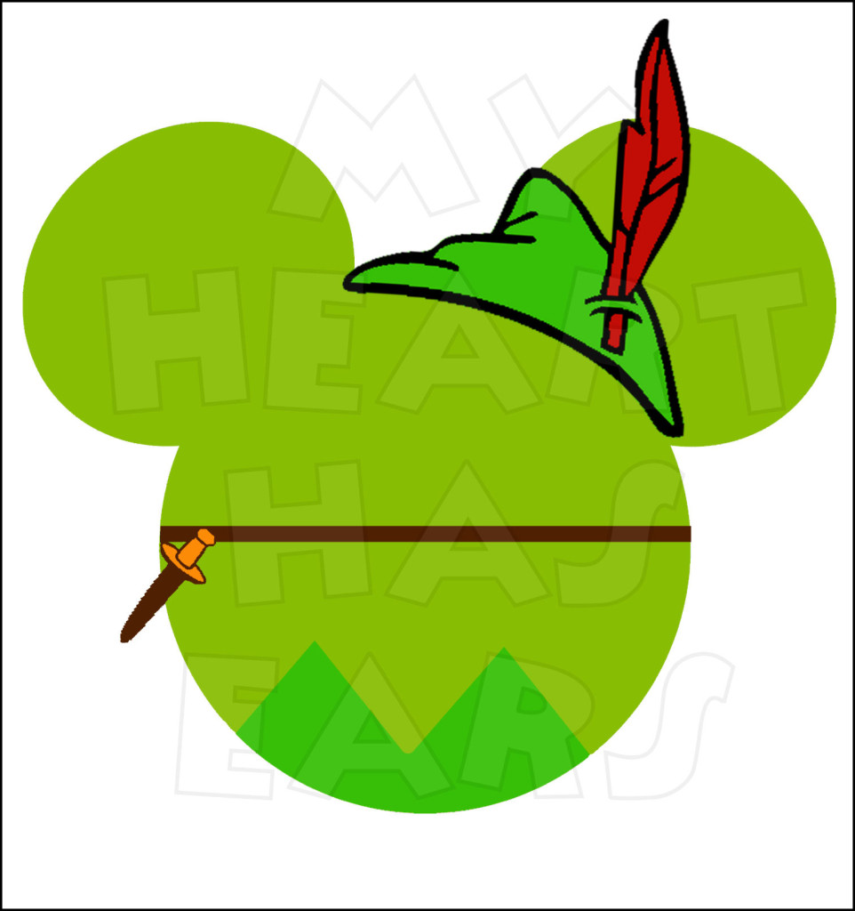 962x1024 Captain Hook Silhouette Clipart