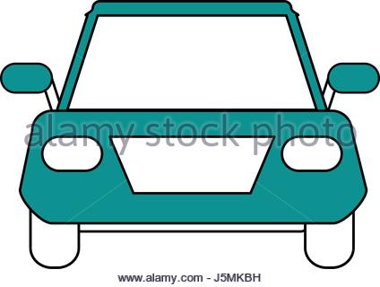 424x320 Colorful Silhouette Automobile Vehicle Transport Stock Vector Art