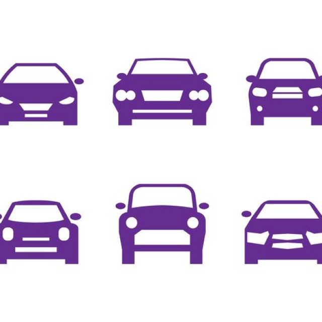 640x640 Bus Front Silhouette