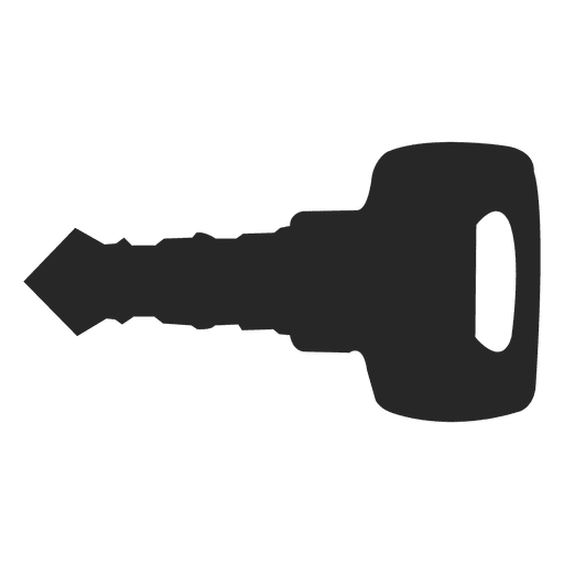 512x512 Car Key Silhouette