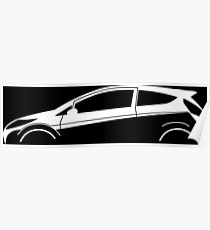 210x230 Shadow Profile Drawing Posters Redbubble