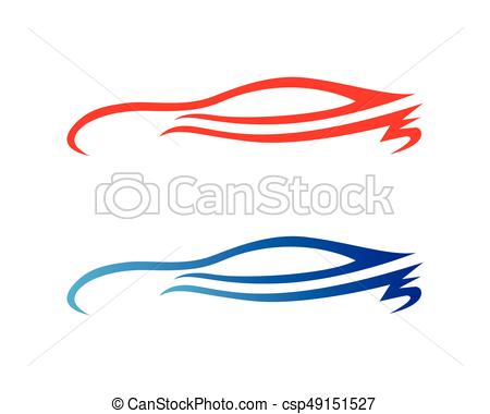 450x380 Car Silhouette Logo Vector Template Icons App Vector Illustration