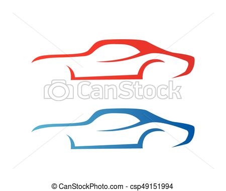 450x380 Car Silhouette Logo Vector Template Icons App Eps Vectors