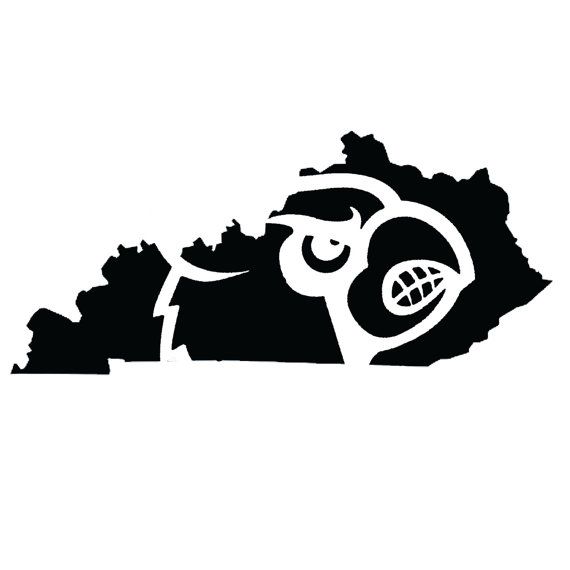 570x570 Louisville Cardinal State Decal