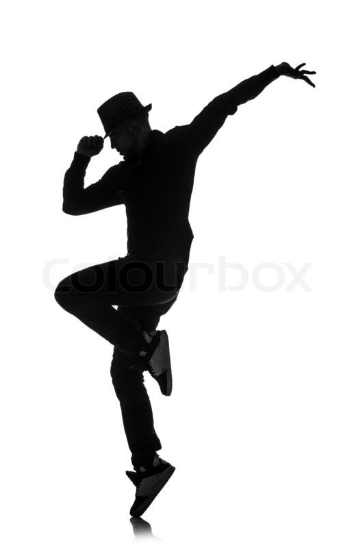 530x800 Get This Hi Res Stock Photo Silhouette Of Male Dancer Isolated