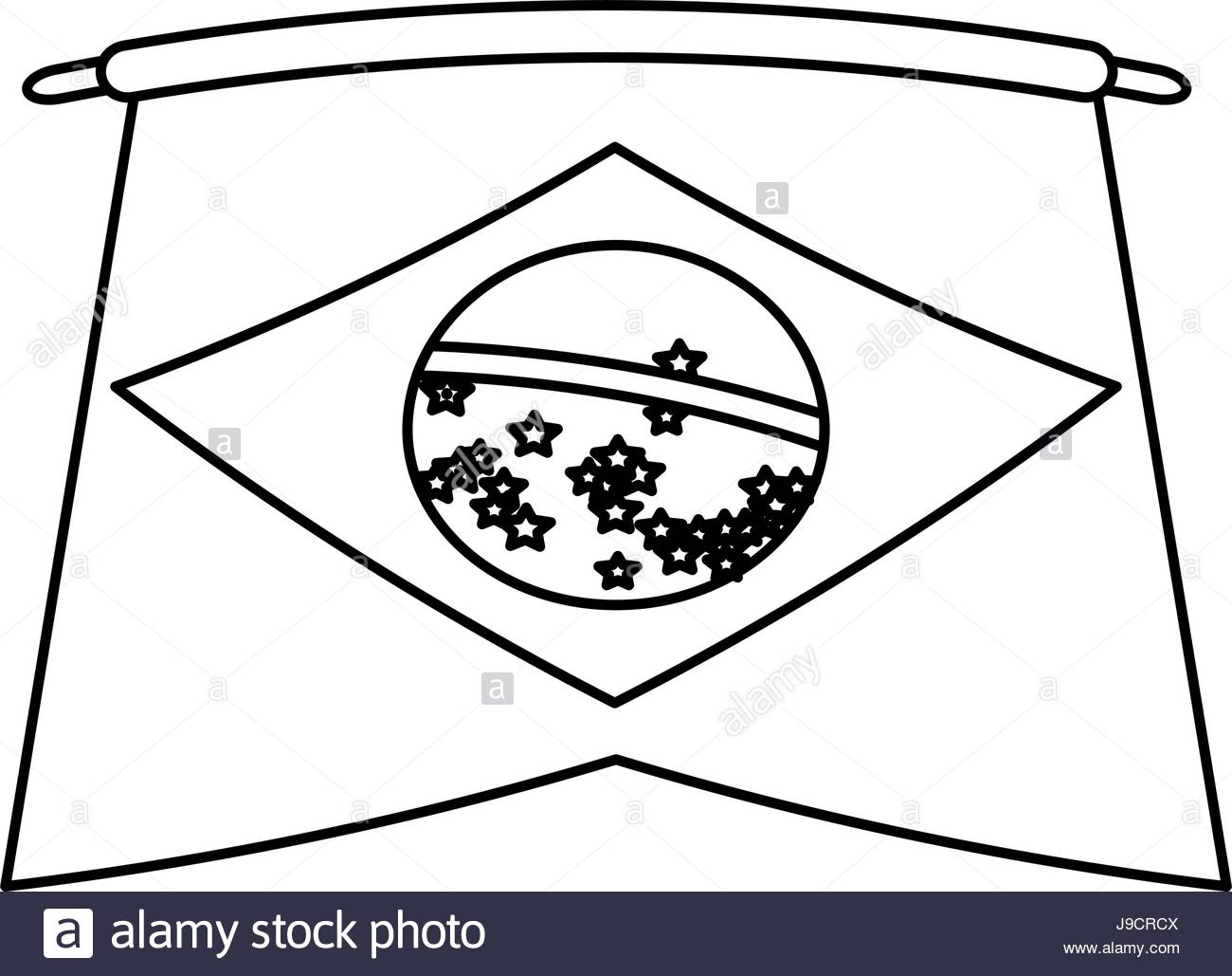 1300x1029 Carnival Silhouette Brazil Flat Draw Stock Vector Art