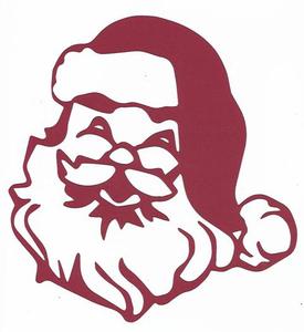 275x300 Christmas Tagged Santa Face Mom's Papercuts