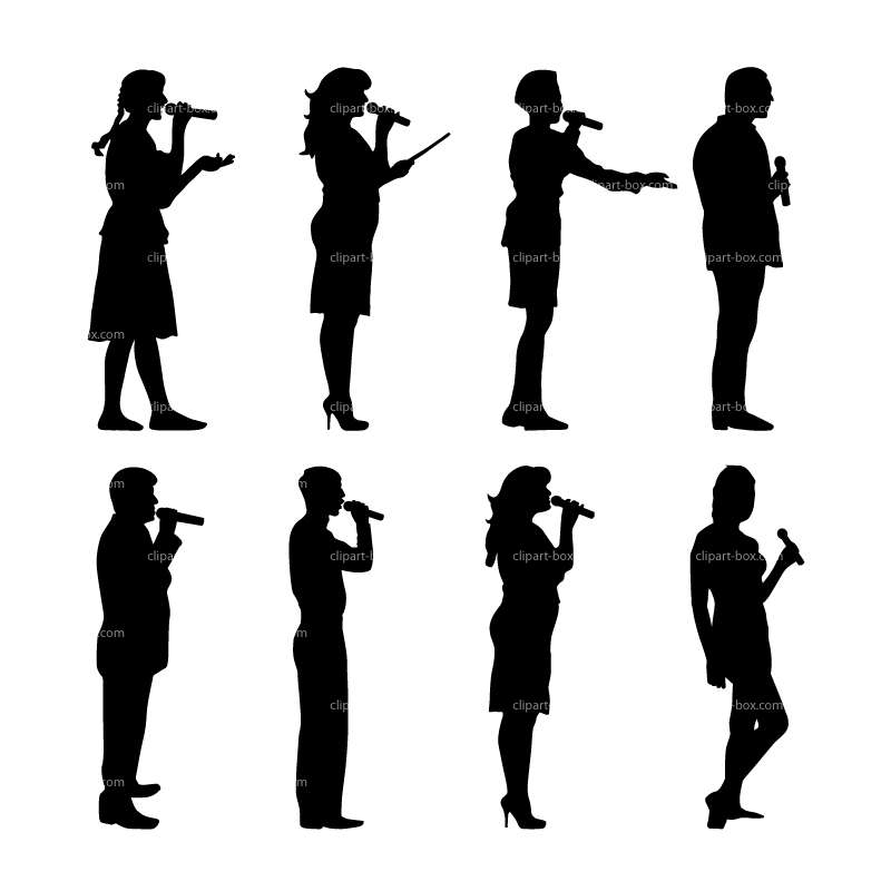 800x800 People Singing Clipart, Explore Pictures