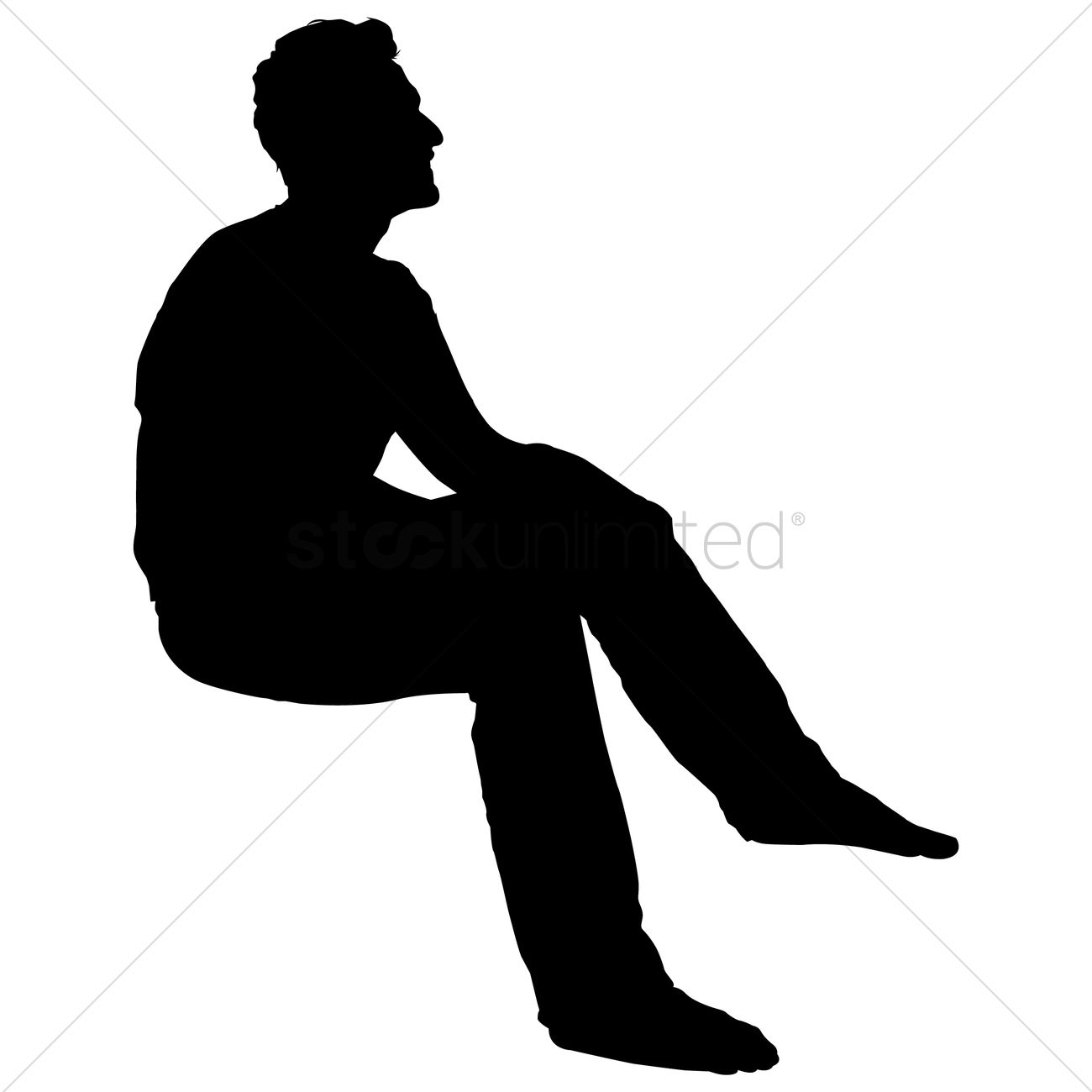 1300x1300 Person Sitting Clipart Collection