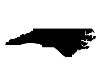 340x270 Nc Silhouette Etsy