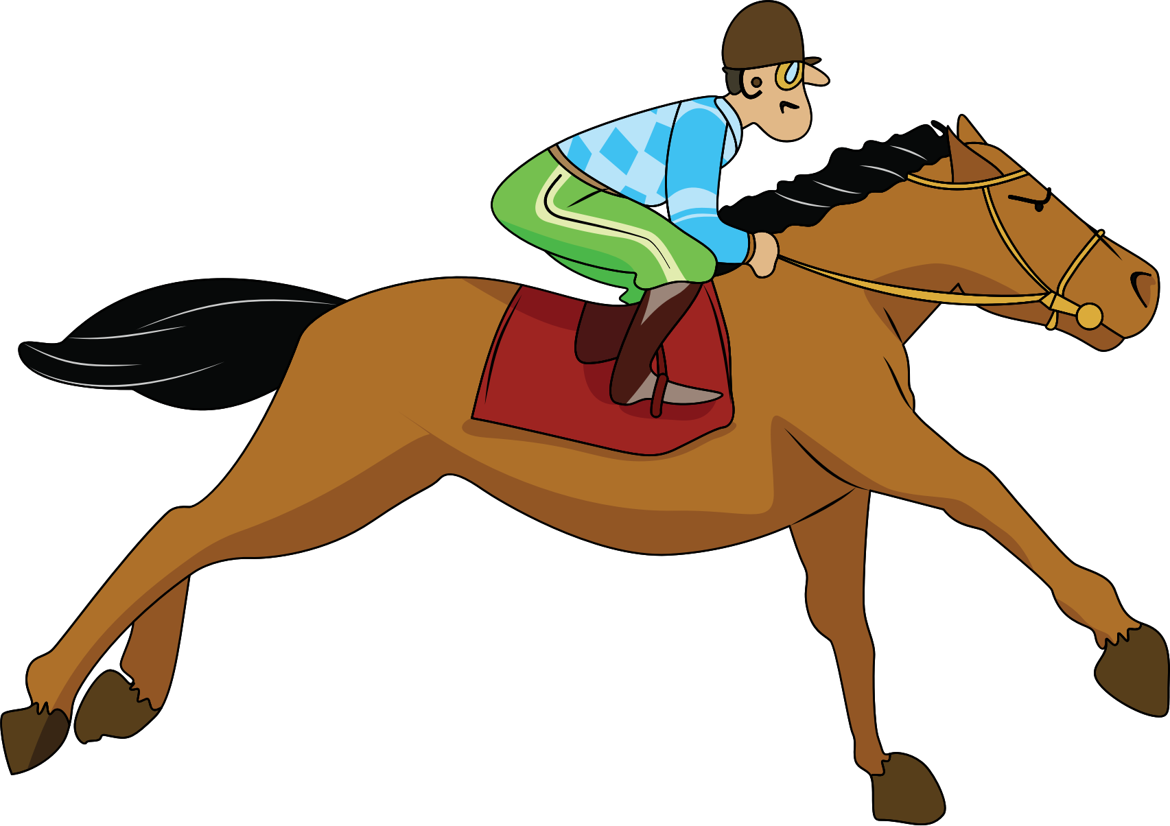 1705x1204 Galloping Horse Clipart