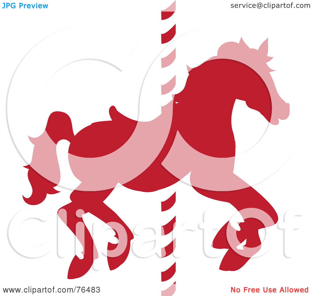 1080x1024 Carousel Horses Clipart