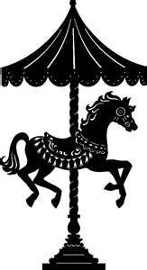 163x300 Vintage Carousel Clipart