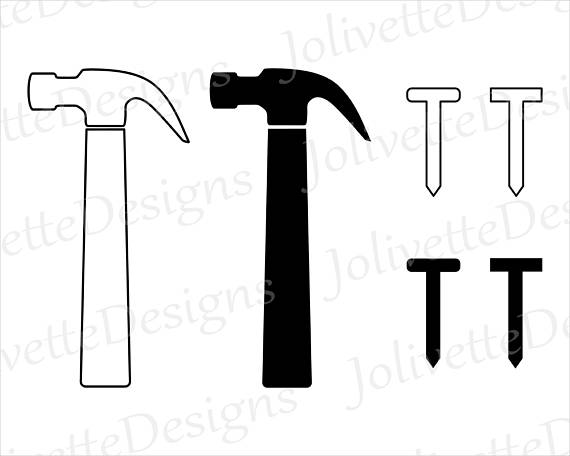 570x456 Hammer, Nail, Nails, Tool, Carpenter, Clip Art, Clipart, Design