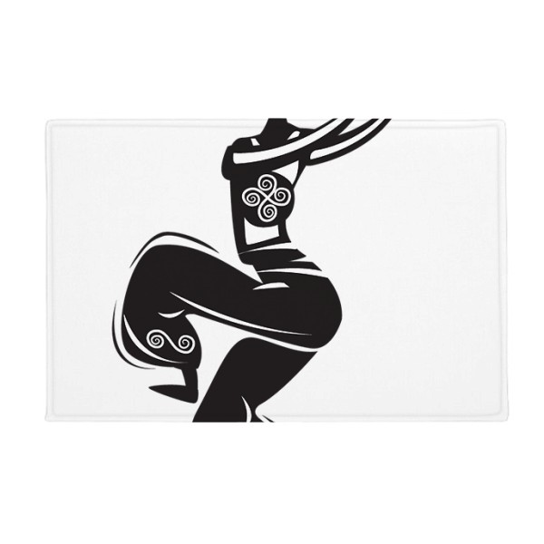 600x600 Flute Celebrate Silhouette Mexico Dance Mexican Anti Slip Floor