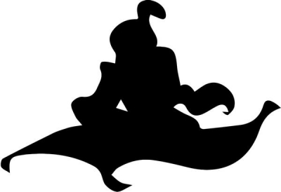 400x274 Magic Carpet Vinyl Decal Sticker
