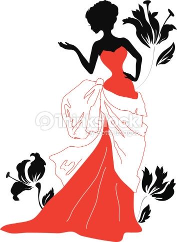 354x485 Dress Silhouette