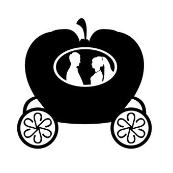 340x340 Free Silhouettes Fairy Tale, Pumpkin