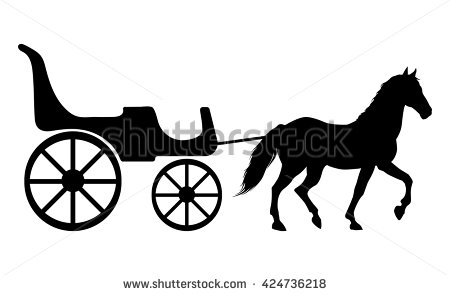 450x295 Horse Drawn Carriage Clipart Horse Cart