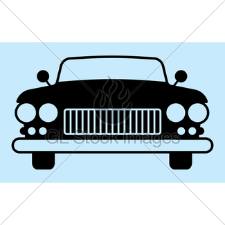 325x325 Car Silhouette Gl Stock Images