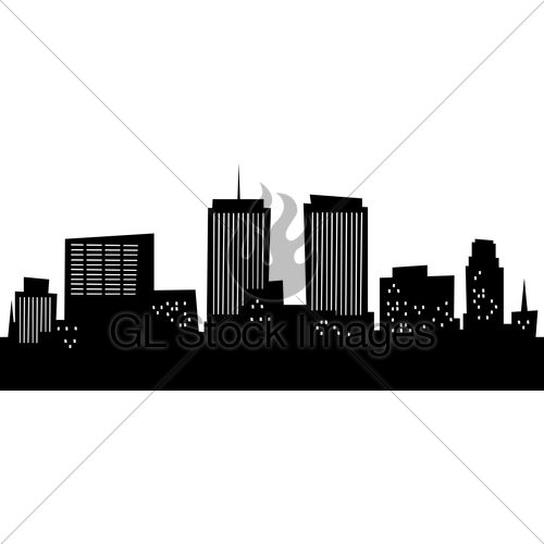 500x500 Cartoon Skyline Silhouette Of The City Of Syrac Amanda'S