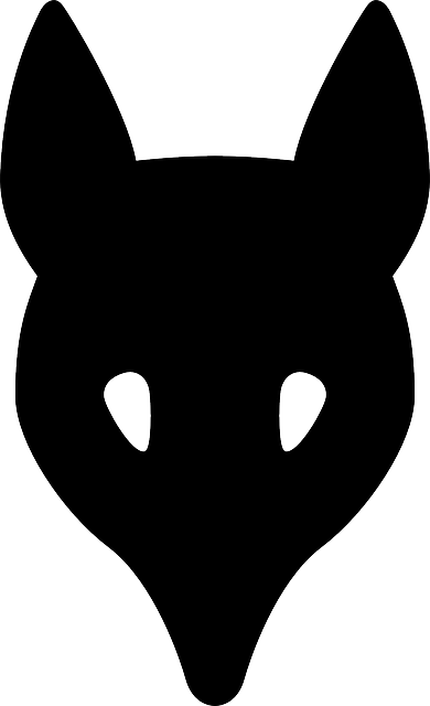 390x640 Head, Outline, Symbol, Silhouette, Face, Cartoon, Deer