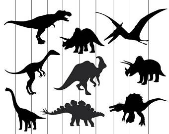 340x270 Dinosaur Silhouette Etsy
