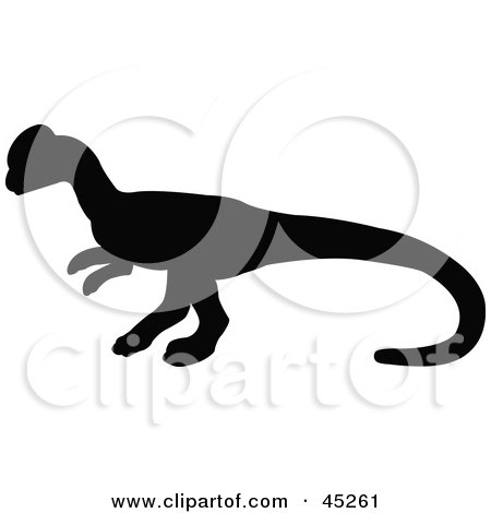 450x470 Royalty Free (Rf) Dinosaur Silhouette Clipart, Illustrations