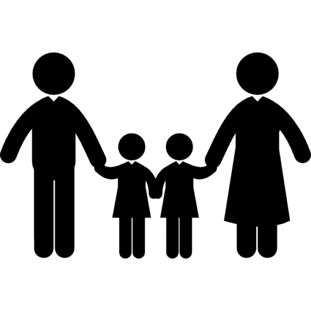 626x626 People Walking Silhouettes Profile