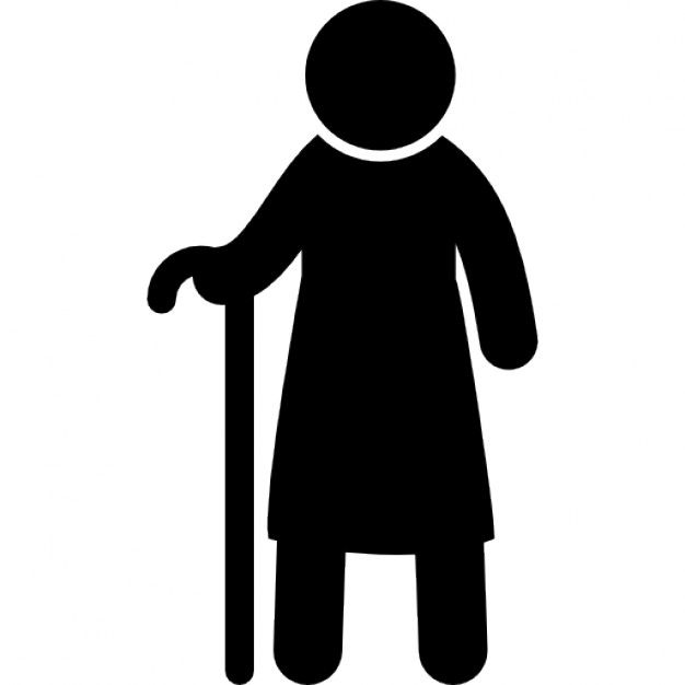 626x626 Standing Man Silhouette