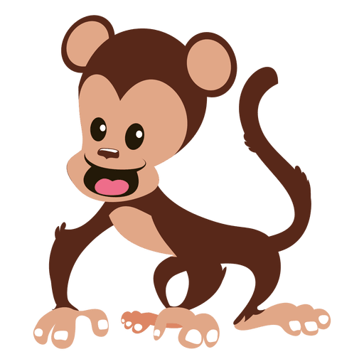 Cartoon Monkey Silhouette at GetDrawings | Free download