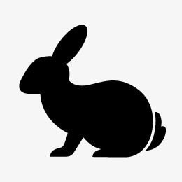 260x260 Rabbit Silhouette, Rabbit, Sketch, Animal Png And Vector For Free
