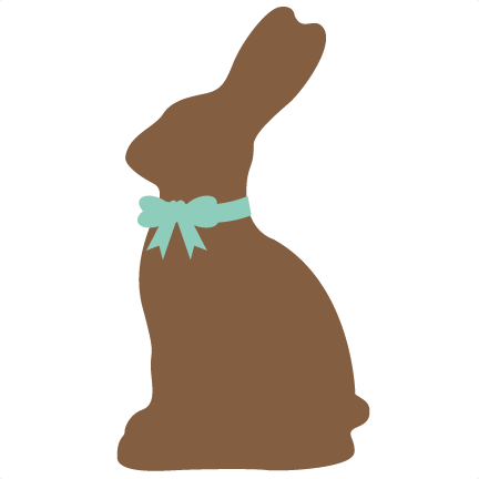 432x432 Silhouette Clipart Easter Bunny