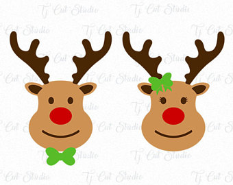340x270 Reindeer Silhouette Etsy