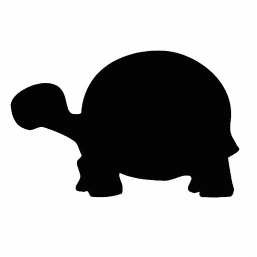 Cartoon Turtle Silhouette at GetDrawings | Free download