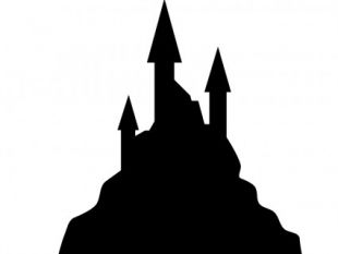310x233 Colorful Castle Silhouette Free Vector Free Vectors Ui Download