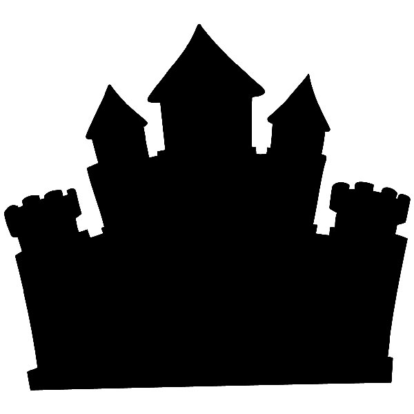 600x600 Stickers For Kids Princess Castle