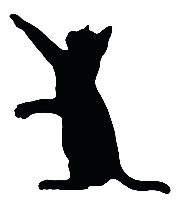 736x843 Cat Silhouette Outline Cat Silhouette Outline Cat And Dog Outline
