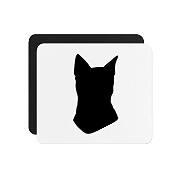 355x355 Russian Blue Cat Head Silhouette Computer Laptop