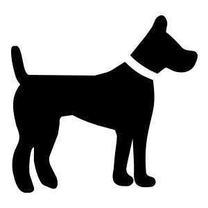 300x300 Dog Silhouette Clip Art Clipart