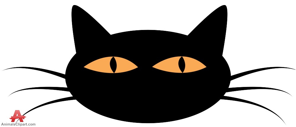 Cat Face Silhouette at GetDrawings | Free download