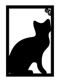 249x342 Silhouette Template 3d