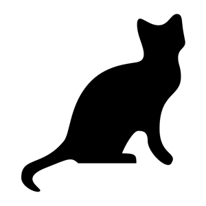 300x300 Cat Silhouette Clipart, Cliparts Of Cat Silhouette Free Download