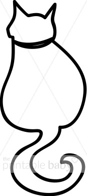 173x388 Cat Silhouette Clipart Pet Clipart