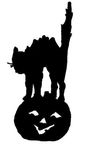 315x500 Halloween Cat Silhouette Cliparts