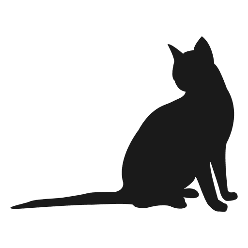 512x512 Cat Silhouette 2