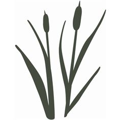 236x236 Cat Tails Silhouettes