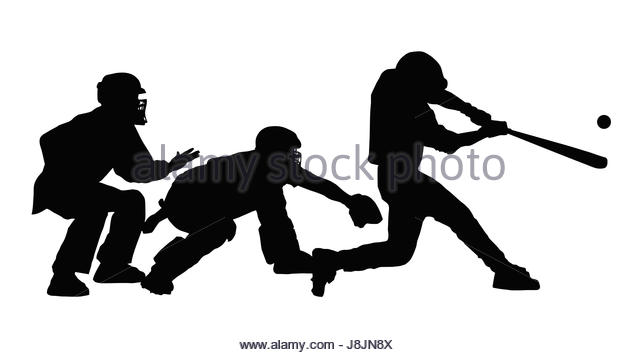 640x355 Catcher And Umpire Cut Out Stock Images Amp Pictures