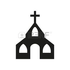 236x236 Black And White Silhouette Of Catholic Church Angels,religion